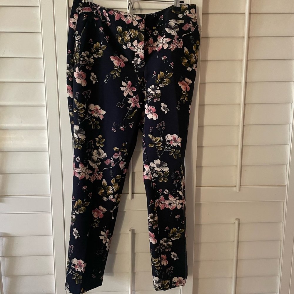 14th & Union Navy with Floral Pants